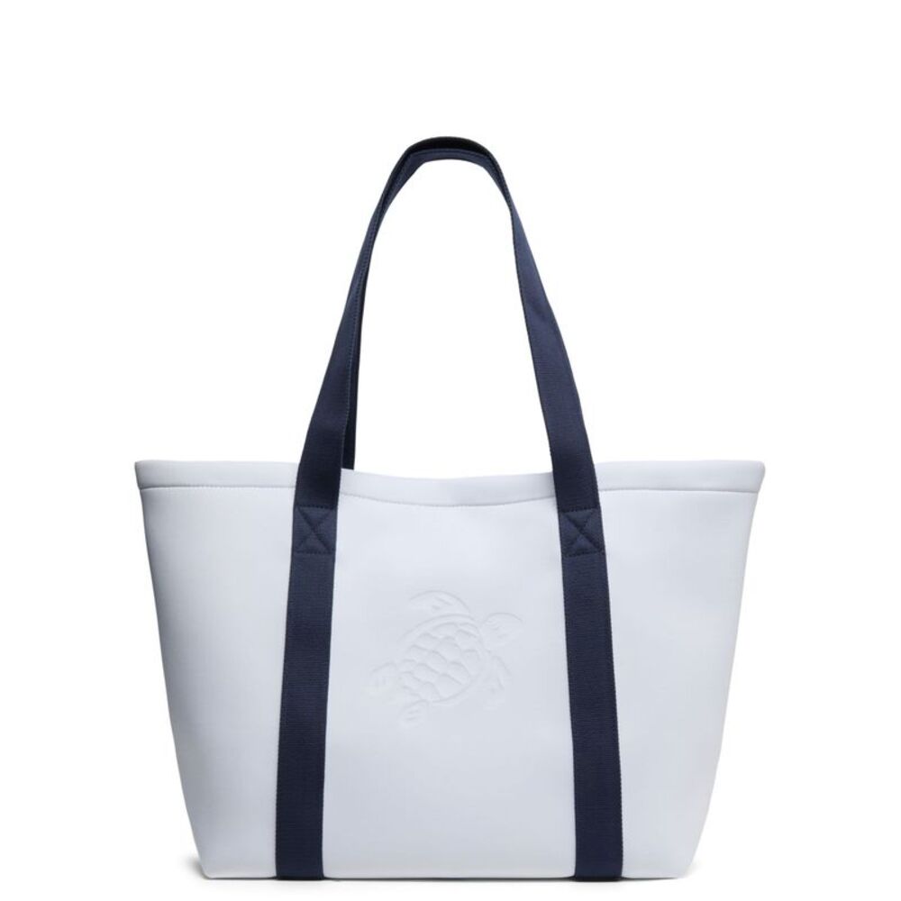 Vilebrequin Unisex Polyester Tote Bag With Embossed Turtle Logo